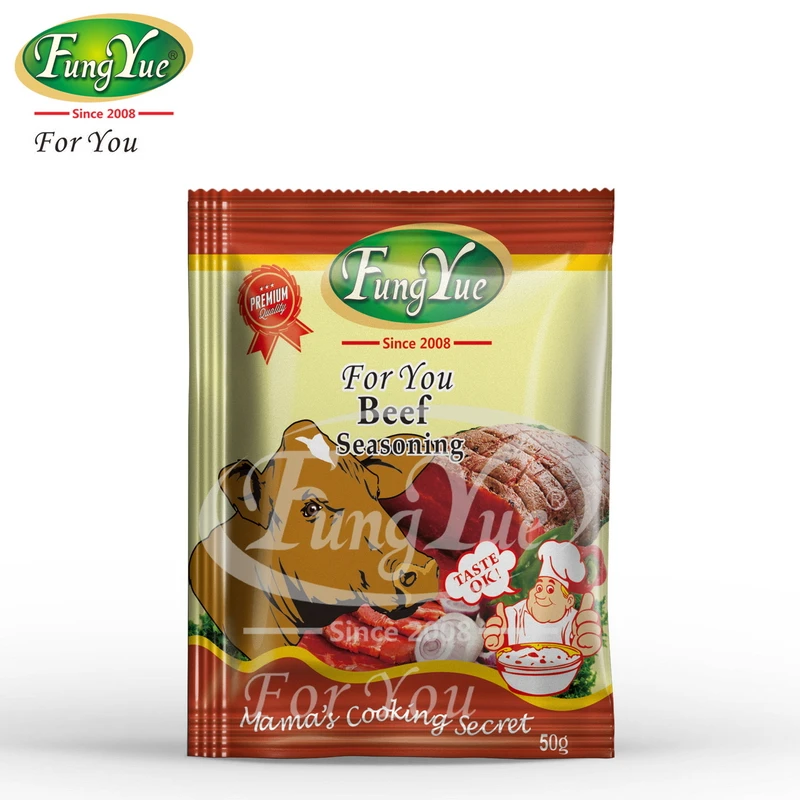 Вкусная сушеная пудра с мгновенным вкусом говядины 50 г для приготовления приправ