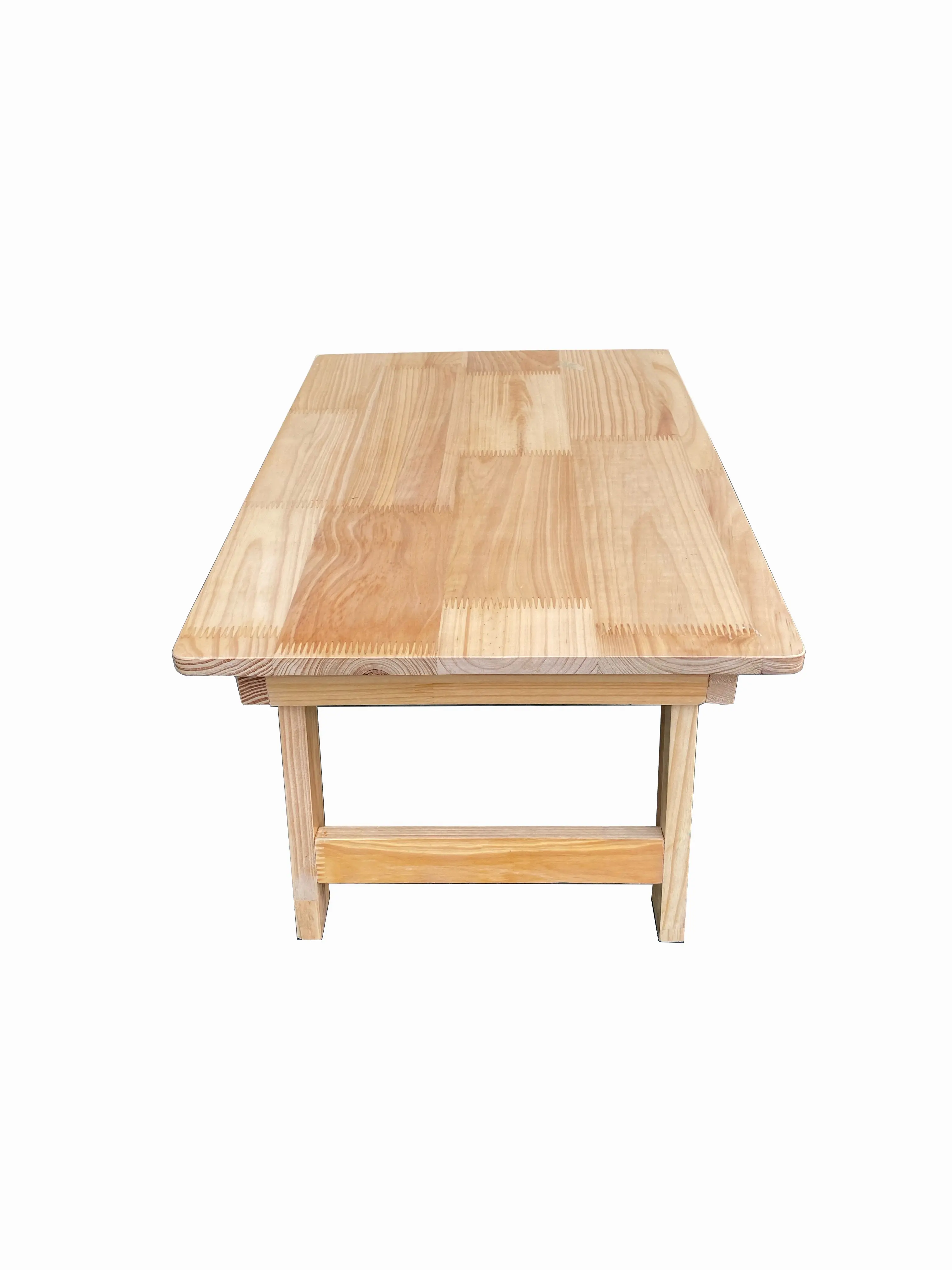 Kids Wooden Table Student of Vietnamese acacia wood environmentally friendly foldable easy