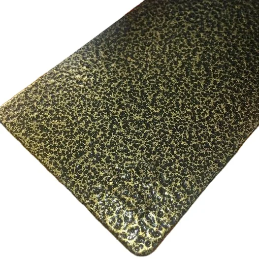 Metallic Epoxy Polyester Wrinkle Texture Golden Spray Paint  Epoxy Polyester  Metallic  Powder Coatings