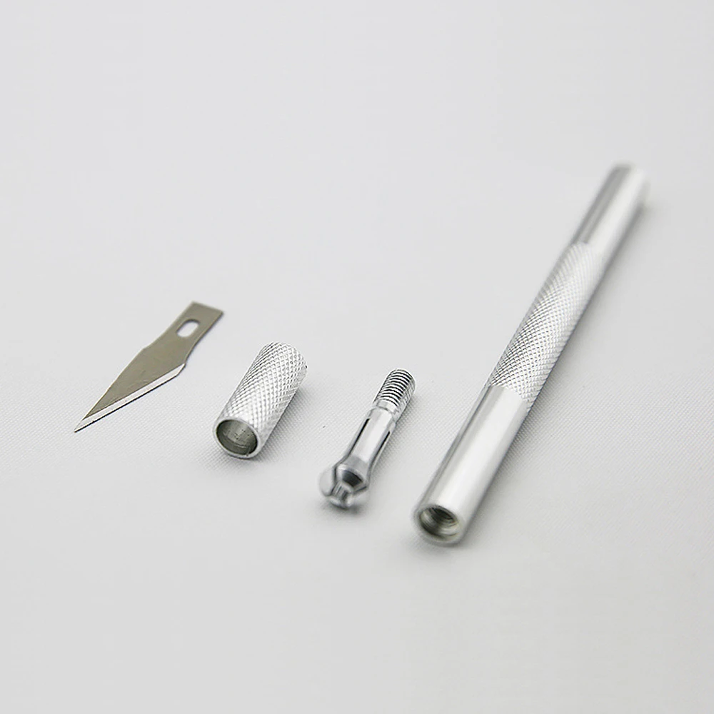
Premium Quality Aluminum Craft Knife Pen Art & Craft Knife With Nonslip Handle 