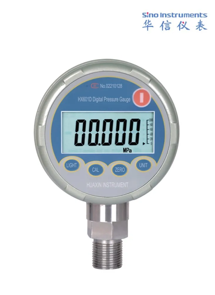 LCD Display  Digital Pressure Gauge Air Liquid Fuel Oil Hydraulic Pressure Gauge