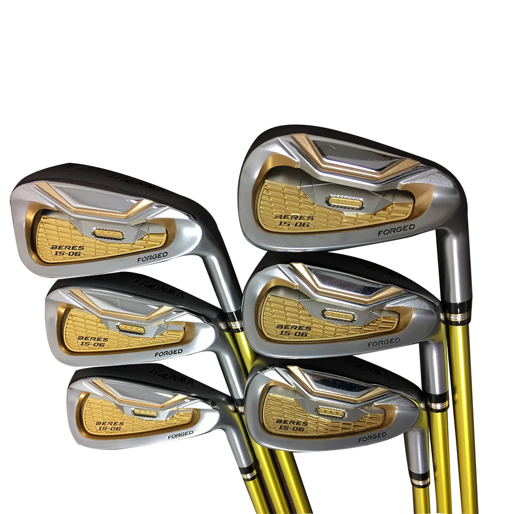 Japan Used HONMA IS-06  6S R Flex Men Right Used Hand Golf Iron Club Complete Set