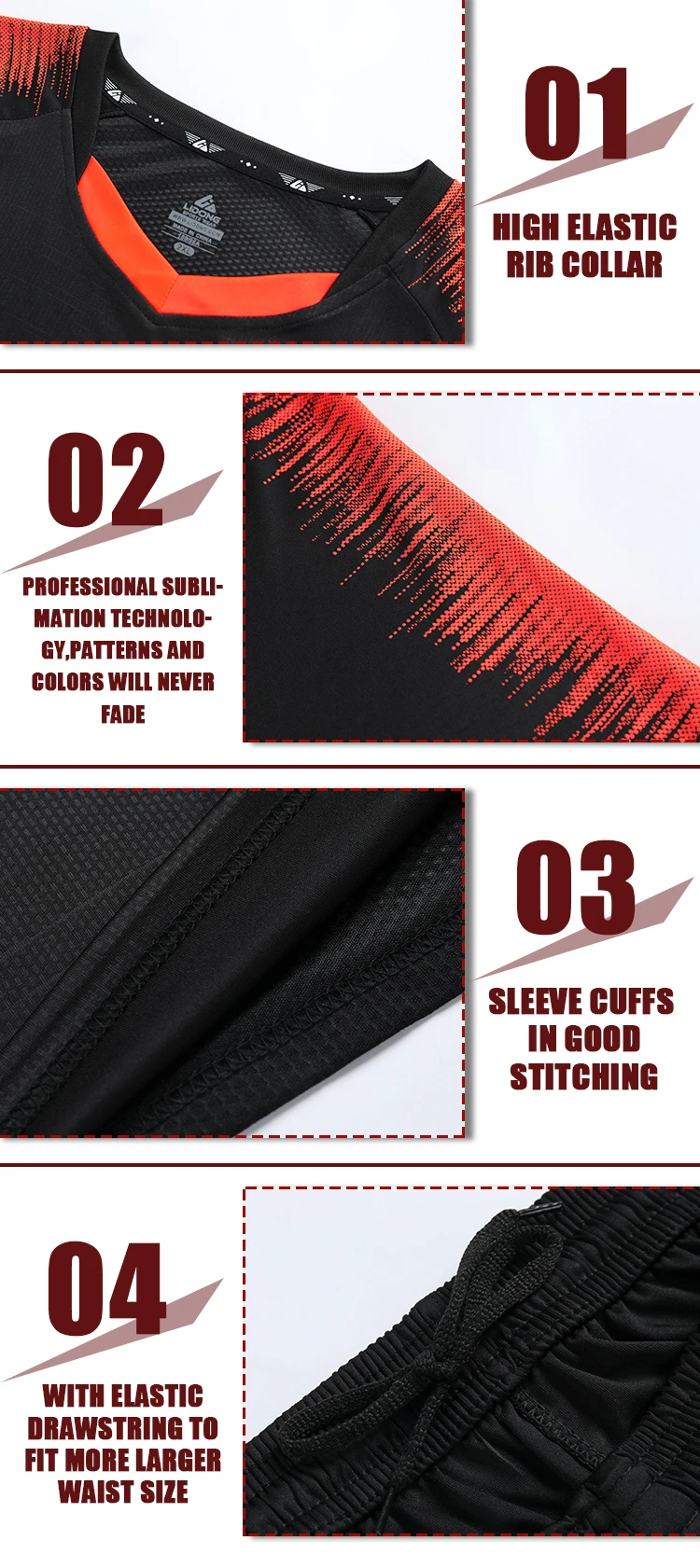 Cheap Sublimation Custom Printing Soccer Wears Uniforms Sportswear Set Team Training Football Wear Soccer Jerseys