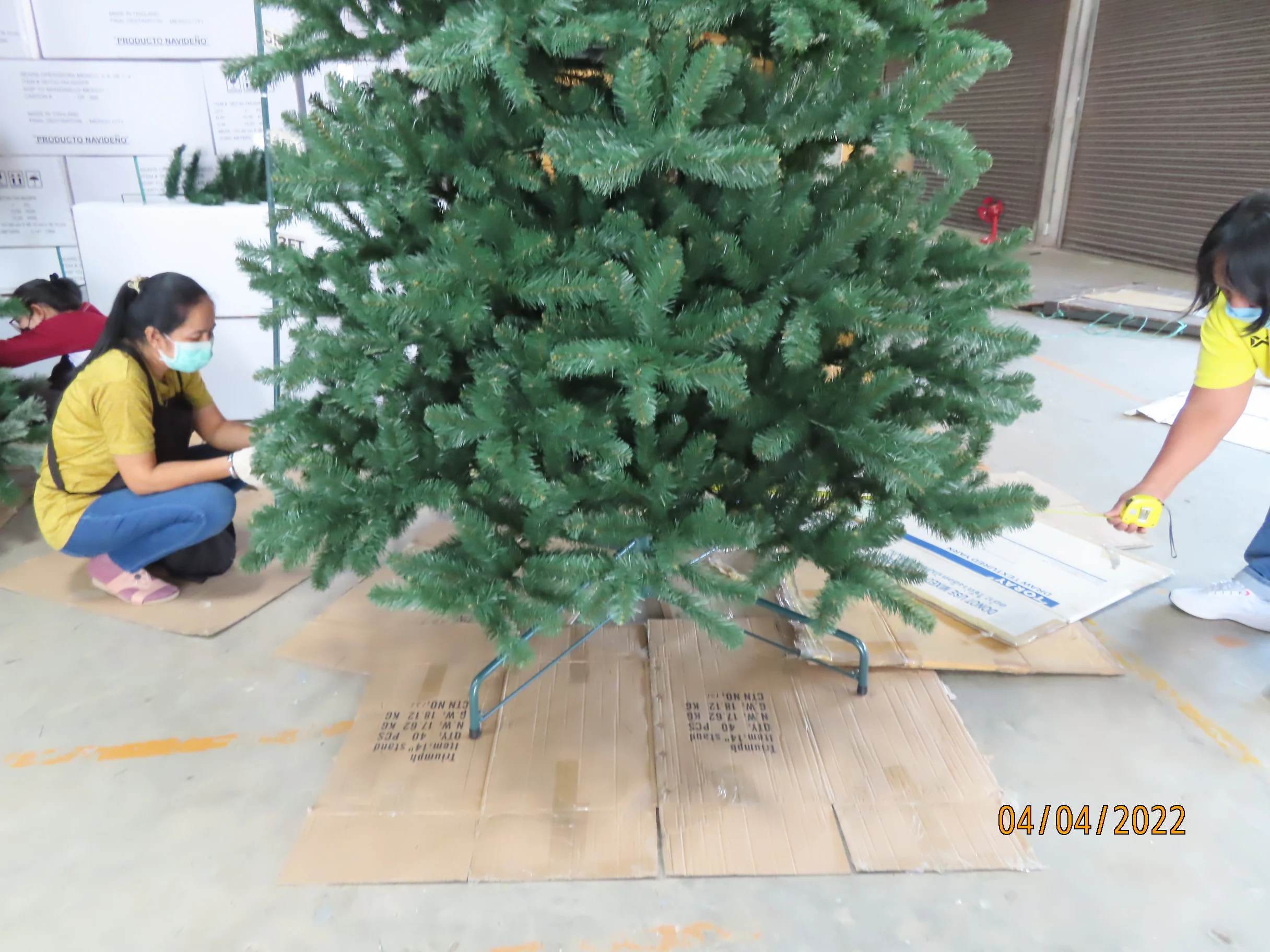 Christmas Tree  inspection by Vietnam 3rd party inspection in Vietnam Thailand Cambodia Malaysia Indonesia
