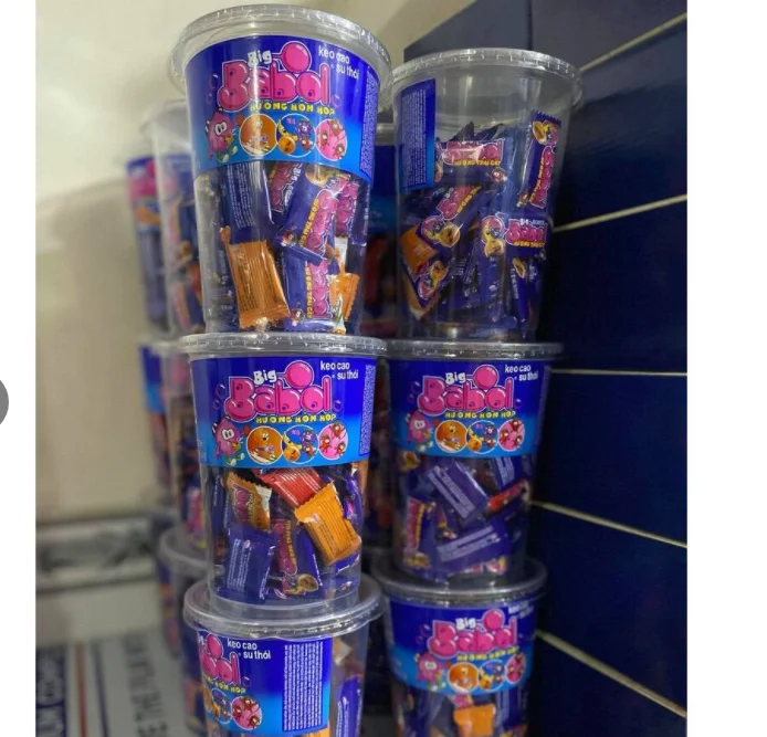 Viet Nam Factory Price Yummy  Babol Candy  18 Boxs x 70