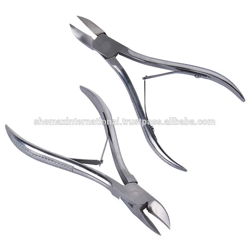 Shemax 2023 Top Quality Hot Selling Custom Nail Nipper Stainless Steel Manicure Ingrowing Hard Nail Toenail Cutter Clipper