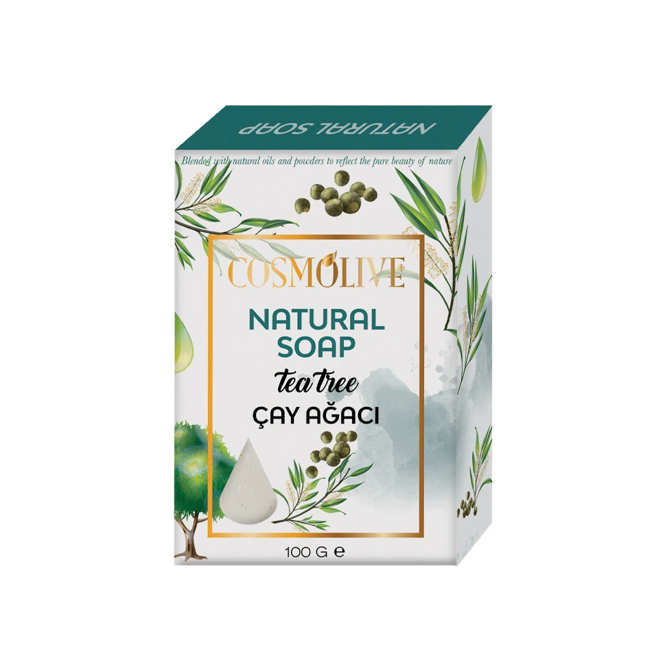 
Natural Soap Tea Tree 100 gr Turkey high Quality 