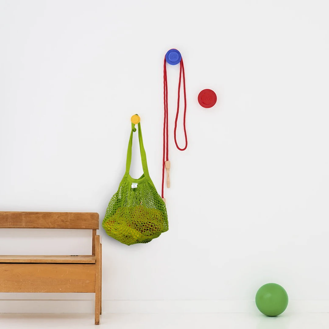 Reusable Natural Cotton Fabric Drawstring Mesh Bag for Product Carry