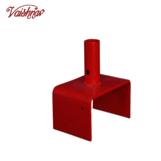Electro galvanized scaffold hollow thread rod adjustable screw base jack u head jacks U Head