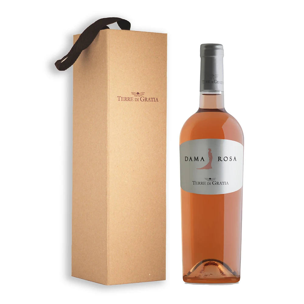 Terre di Gratia - Italian Rose Wine Dama Rosa Perricone Rosato DOC Sicilia 75cl - gift box