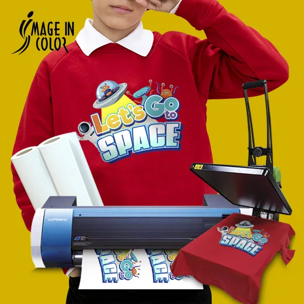 Wholesales Clear Inkjet Eco Solvent HTP Printable Transfer Paper for T-Shirt