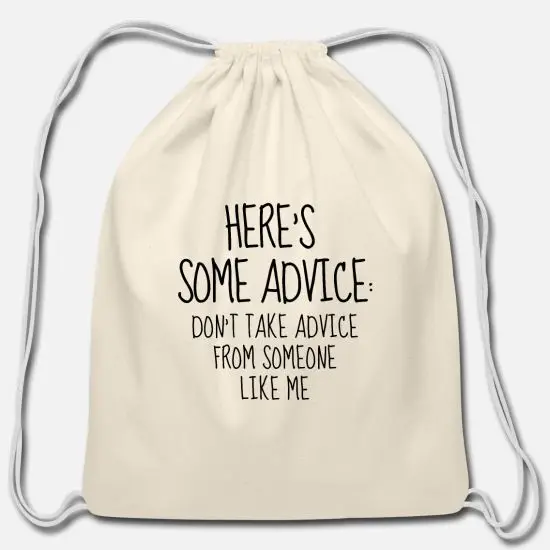 High capacity custom logo printed cotton fabric drawstring shopping bag high quality made in Vietnam
