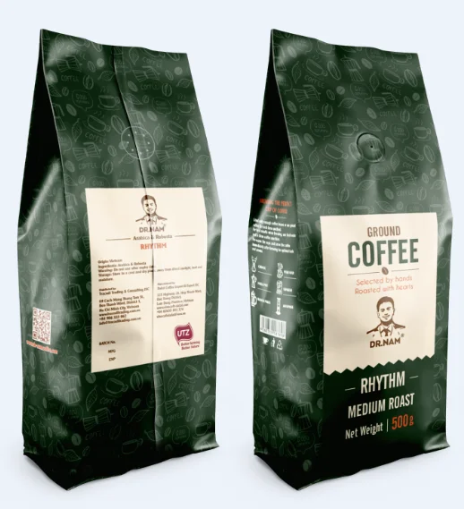 
Hot Sale Natural Flavour Pour Over 100% Mix Of Arabica & Robusta Roasted Coffee Beans 