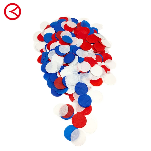Свадебное конфетти в форме круга 1 дюйм CE-2P095 папиросная бумага украшение для вечеринки на Рождество Новый год выпускной и Пасхальный