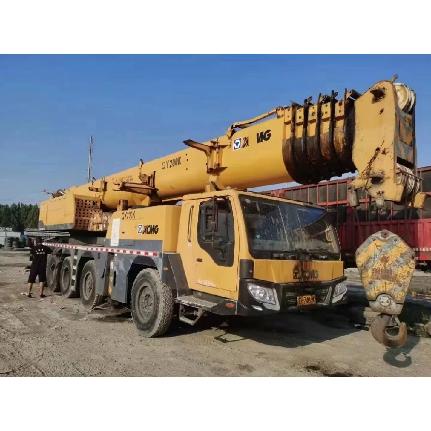 China Made Used XC MG 90Ton 2010 Truck Crane Second Hand Truck Crane