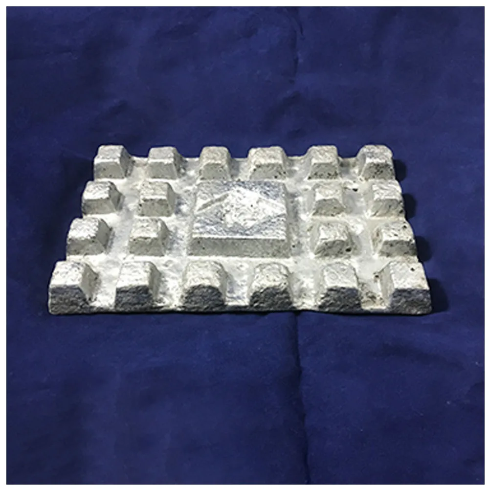 Belmont 5% Phosphor Tin Alloy Waffle to Used Tin Dross Formation for Metal Bath Cleaner & Stainless Steel Alloys