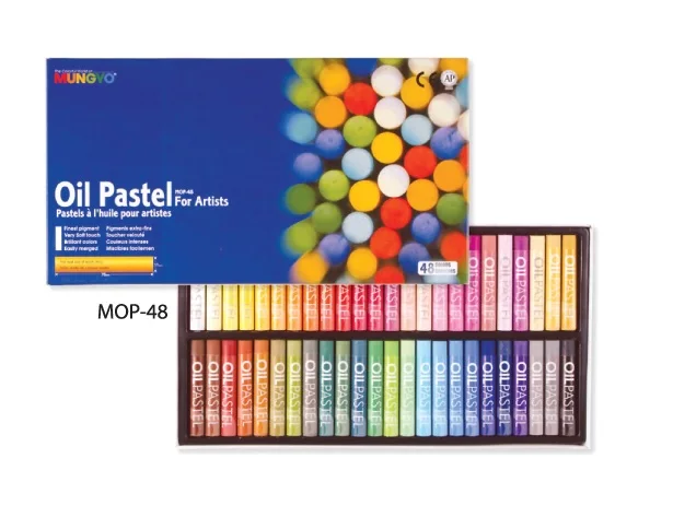 Mungyo Professional Oil Pastel MOP Series 12/24/36/48/72 Colors, Korea Stationery
