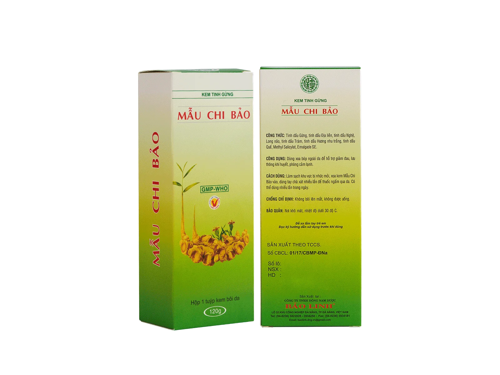 Help Blood Circulation Burning Fat Neckache Muscle Pain Relief Ginger Cream Massage Mau Chi Bao Slimming Cream From Vietnam