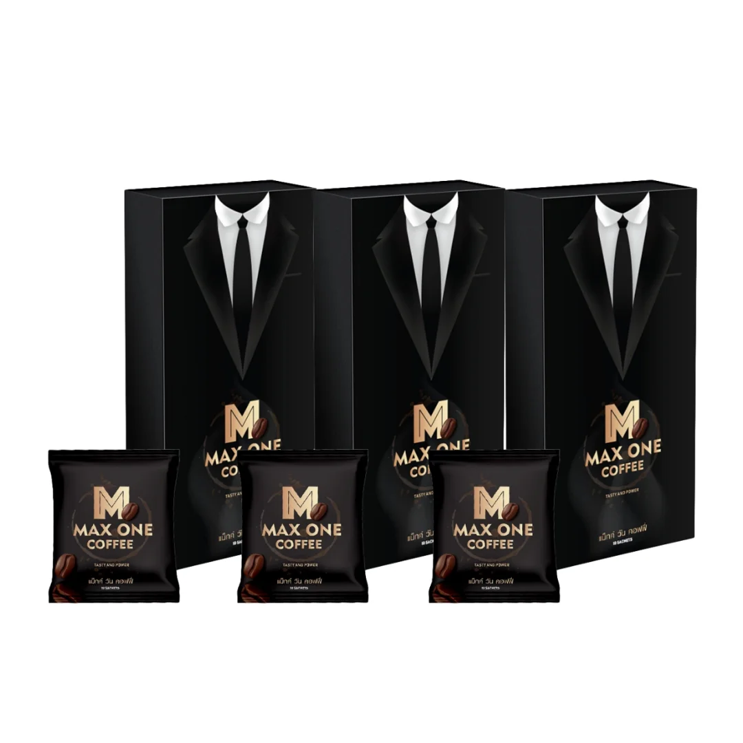 The Best Premium Quality of Instant Coffee Max one Coffee For Men Product from Thailand 50 Boxes/carton (12.73 - 15.15 USD/Box)