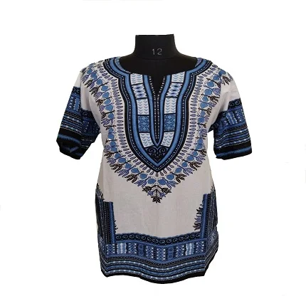 New arrival african classic dashiki print shirt cotton woman dashiki top African folk costumes casual traditional tops Dashiki