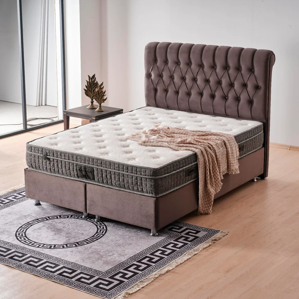 Saturn Mattress bed in a box any sizes memory foam pocket spring mattresses