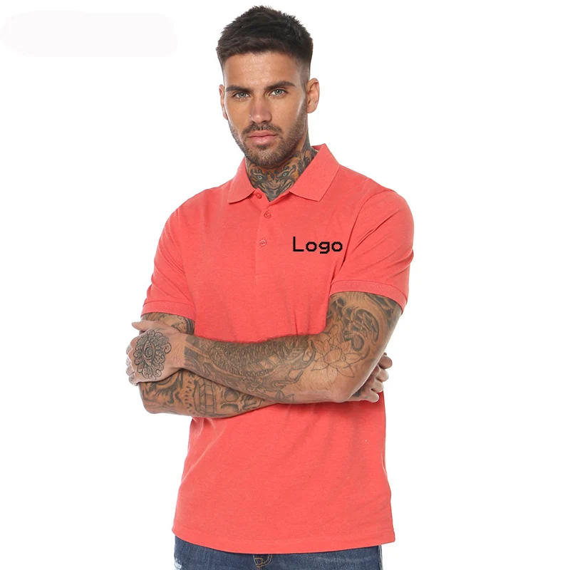 Professional Custom Polo shirt Men High quality Cotton Polo T-shirt made in Bangladesh