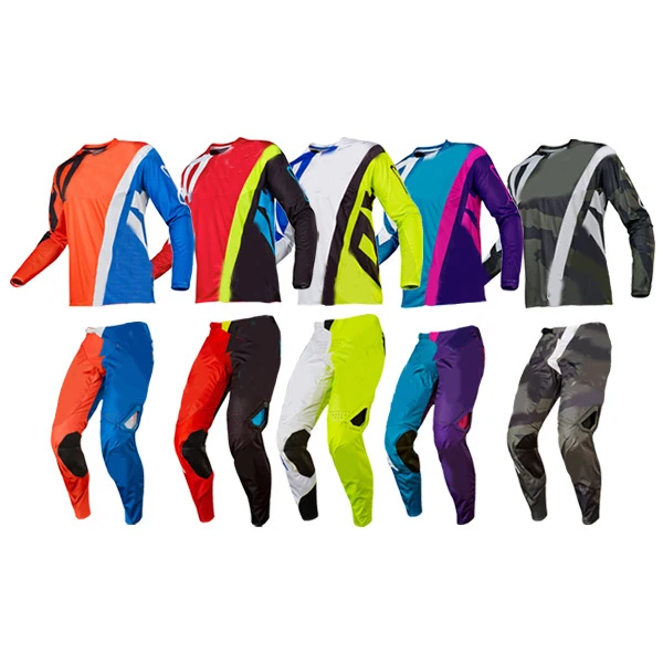 2020 Motocross Suit for ATV Dirt Bike Racing Flex Air Motorcycle MTB Bike Off-road Scooter Motorbike Quick Dry Racing Clothes