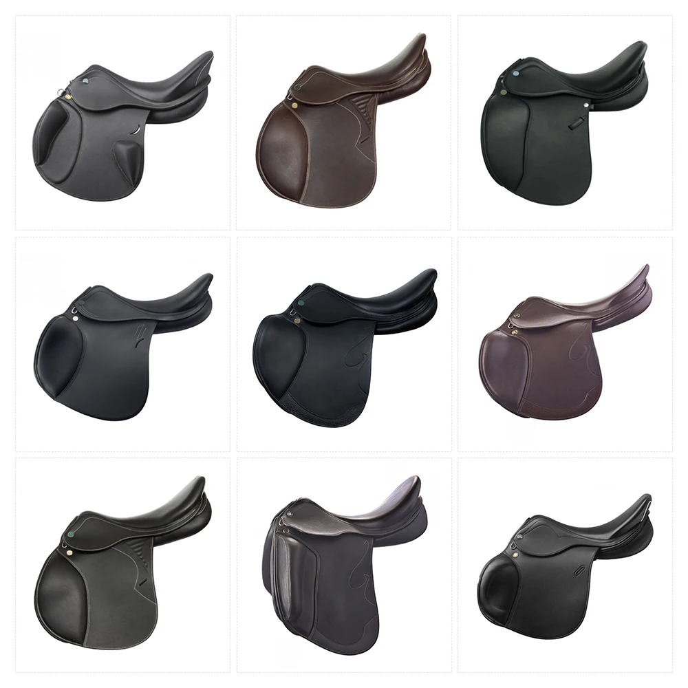 Новый дизайн Английское седло для лошадей лучший поставщик седлов