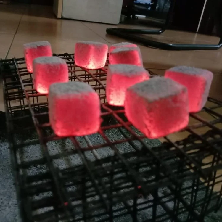 Export Quality Cubes Coconut Shell Charcoal From Indonesia
