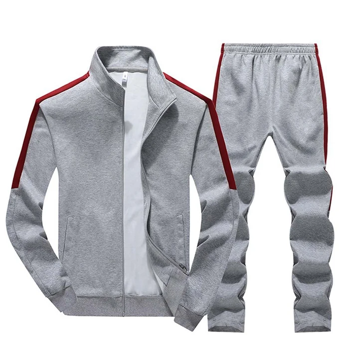 Velvet/velour cotton fleece men tracksuit sweatshirt custom logo custom polyester tracksuit unisex luxury color block sets