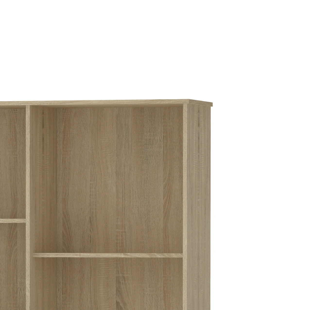 Hot Sale Modern Style 3-Drawer Wood Bookshelf Living Room Cabinets Bookcase Handmade in Malaysia