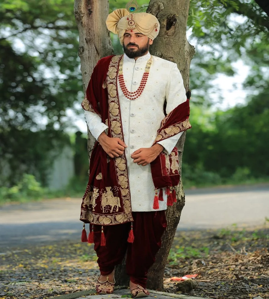 Stunning Beautiful Sherwani Dress for INDIAN & PAKISTANI MEN Party & WEDDING Dress