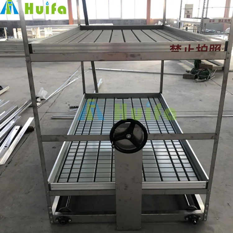 Cheap High Quality Vertical Grow Rack Hydroponic Trays Hydroponic Growing System