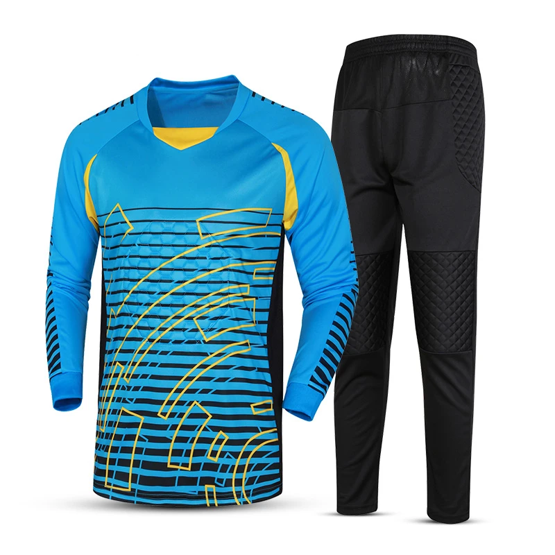 Best Selling Club Football Clothing Suit Sublimation Goalkeeper Football Uniform Customized