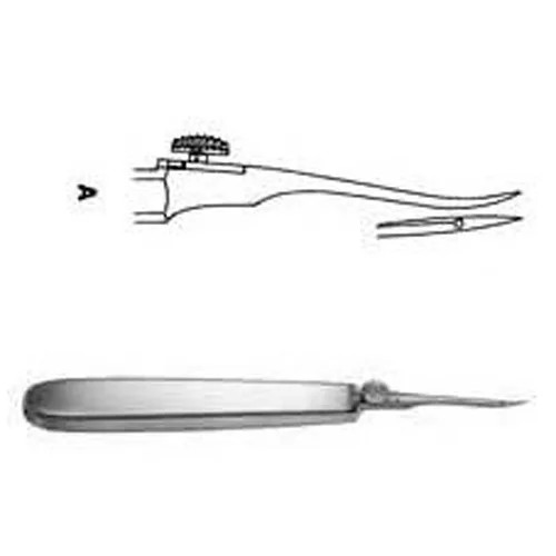 reverdin ligature needle short / ligature needle short / veterinary needle short