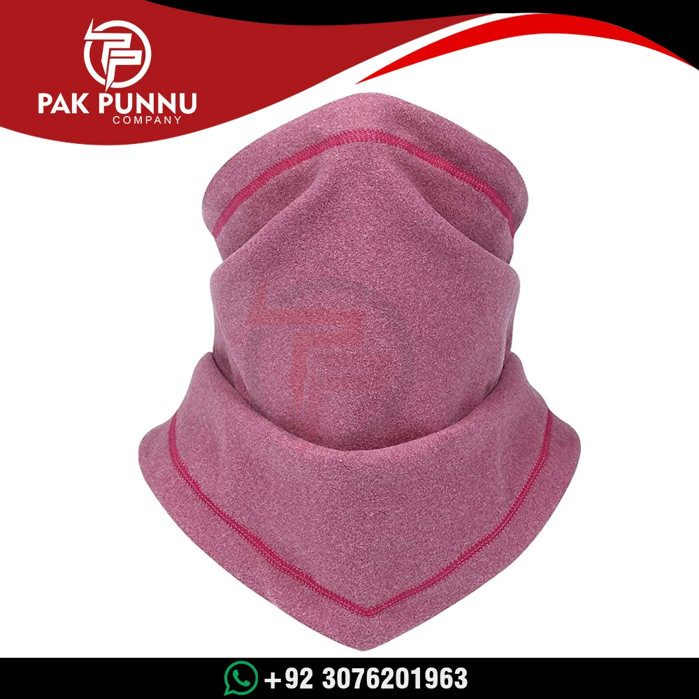 Fleece Winter Neck Warmer Neck Gaiter Cover Ski Face Cover Windproof Scarf for Men Women Stretchable Fabric Comfortable Durable