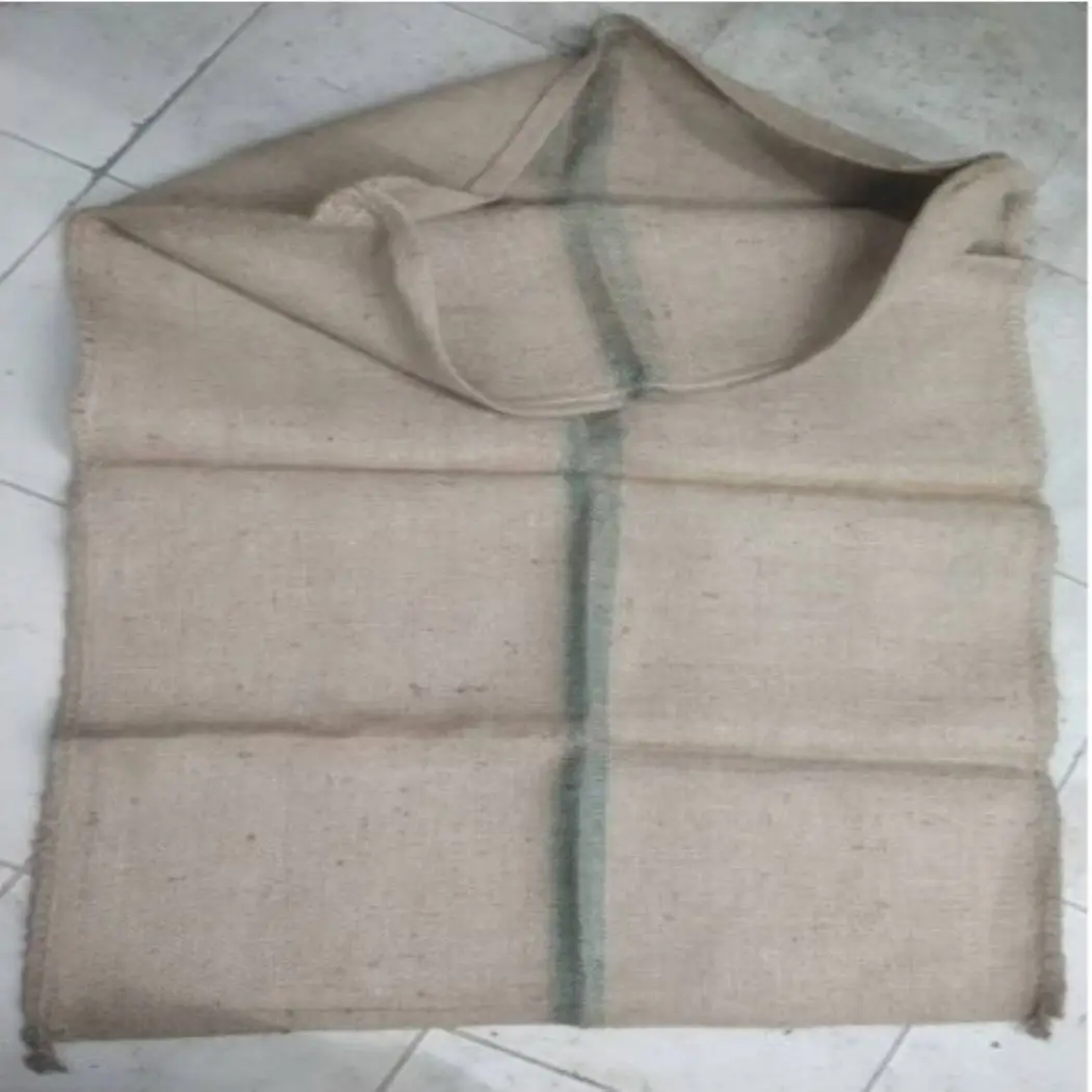 Eco Friendly High Quality 100% Natural Jute Sack for Packaging Goods Wholesale Price Factory Manufacturer from Bangladesh