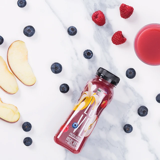 High Quality Italian vegetable fruit extract red fruits juice 250 ml bottle healthy drink