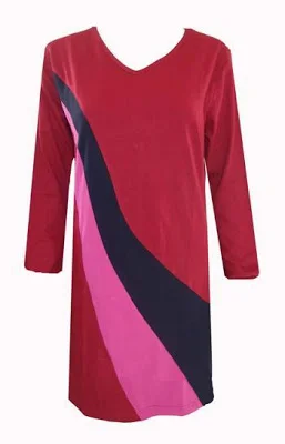 Women Long t Shirt Blouse Tops Muslimah Plain