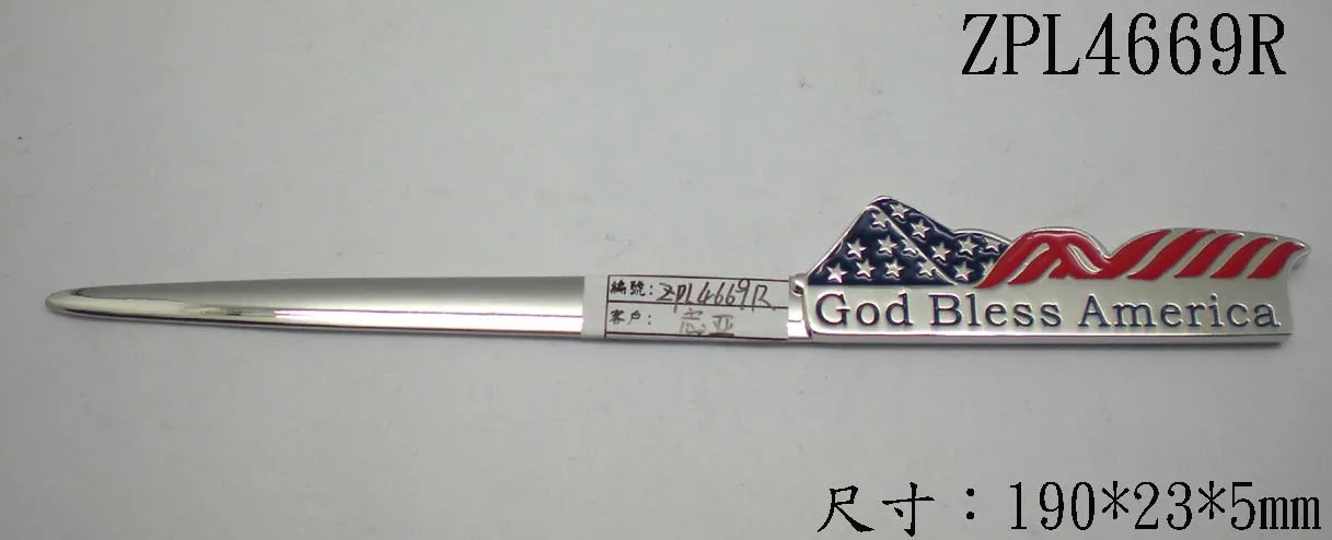 Наборы металлических аксессуаров для открывания деловых писем на