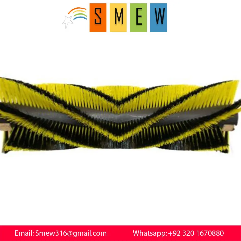 Sweeper Roller Length 19 11/16in Kehrdurchmesser 11 13/16in Square 1 5/8in Poly