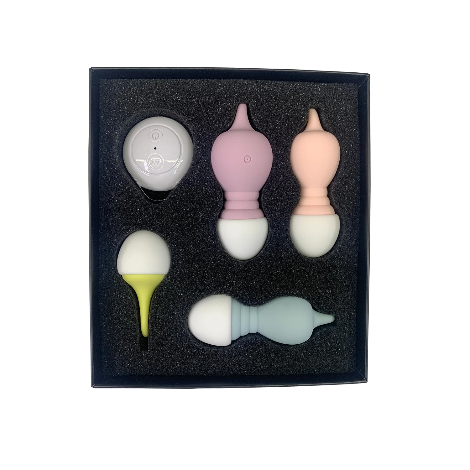 Cupidlover Женская реабилитация многоцветный умный силиконовый шарик Кегеля набор вагинальный пульт дистанционного управления