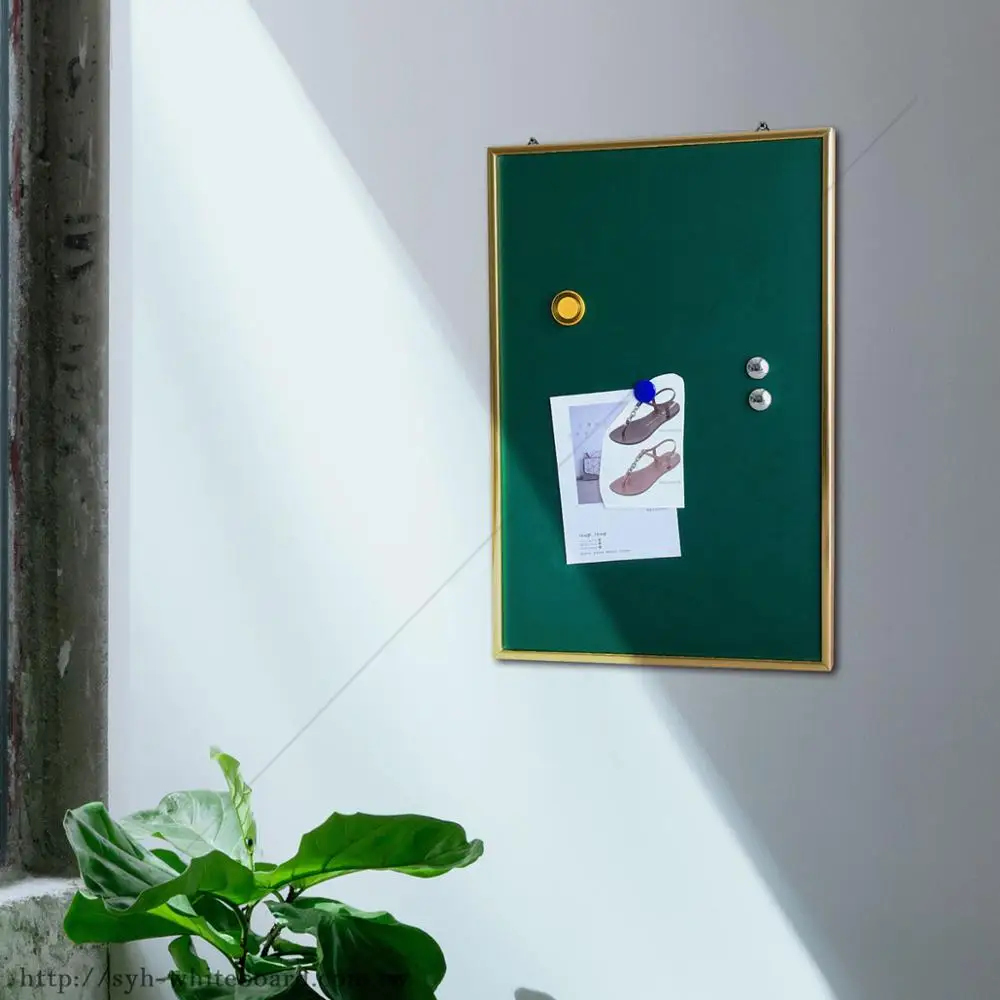 Магнитный Мел для домашнего декора, зеленый сухой ластик, доска для письма, доска меню с высококачественным алюминиевым корпусом