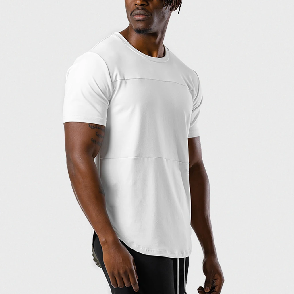 Fashionable Milky White color plain T-shirt