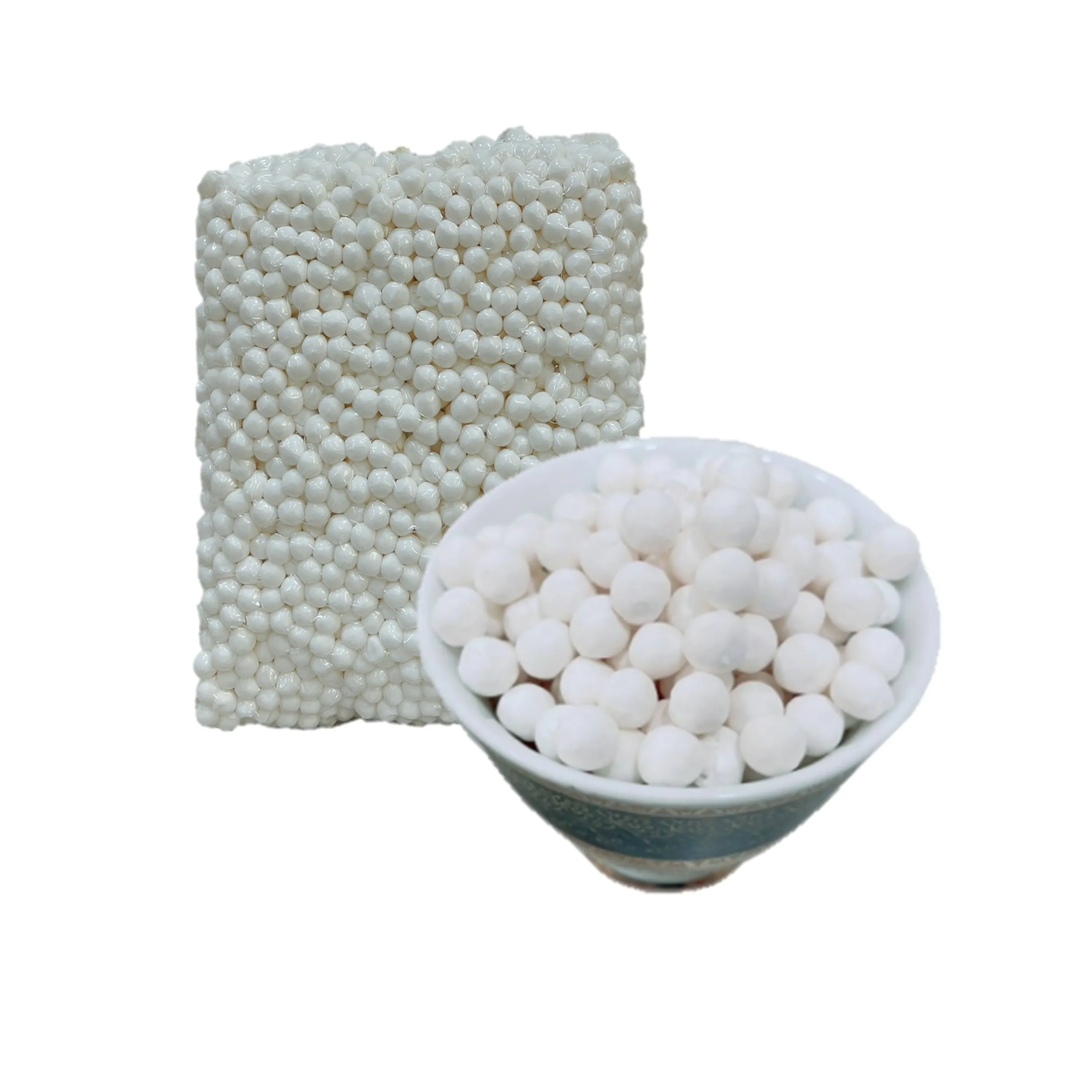 Фабрика, тайваньский Топпинг, белый жемчуг тапиока, 3 кг, 6,5 мм ~ 7,5 мм