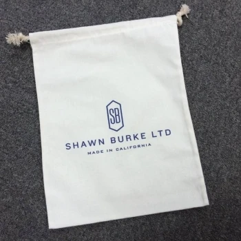 Top quality letter bag cotton raw wholesale China Factory direct sales custom pouch bag cotton natural cotton bag