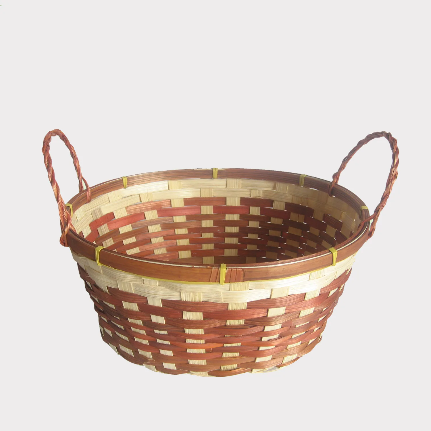 easter basket with handle handicraft