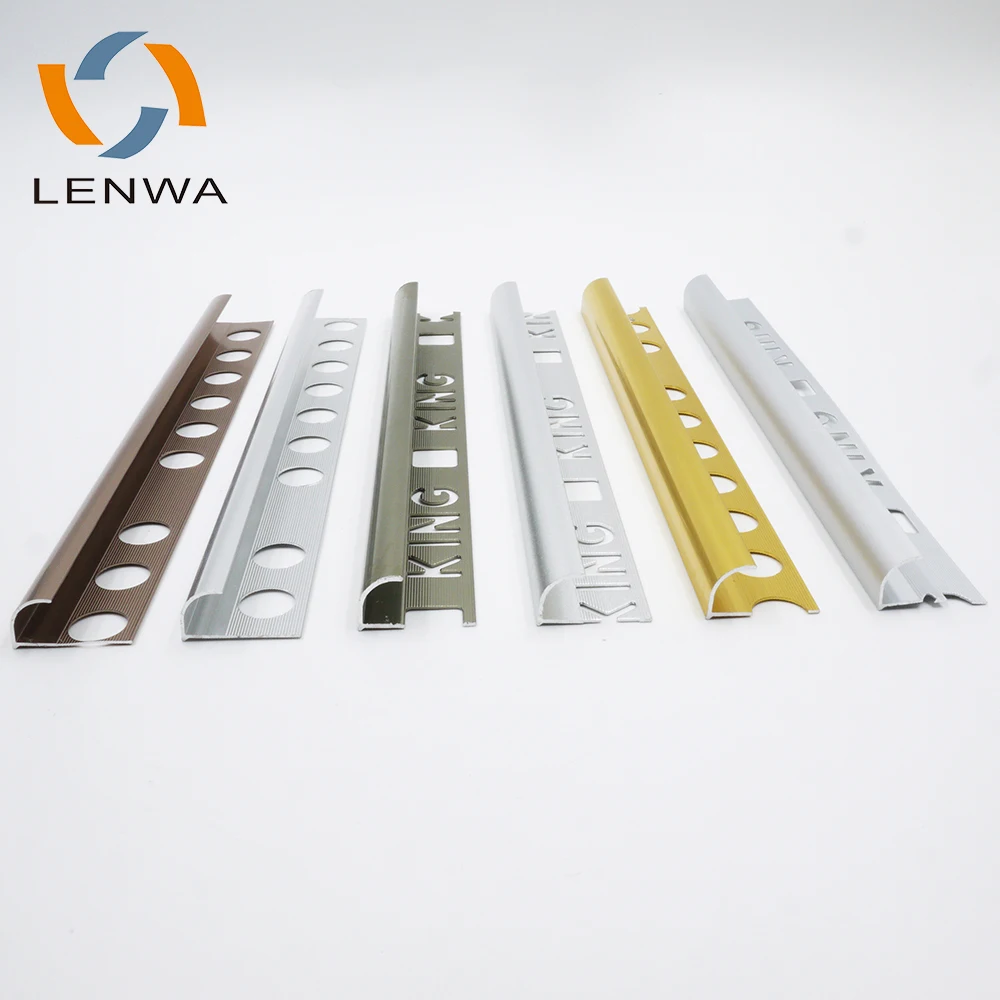LENWA ALUMINIUM Factory foshan boss ceramics tile trim profile edge protection