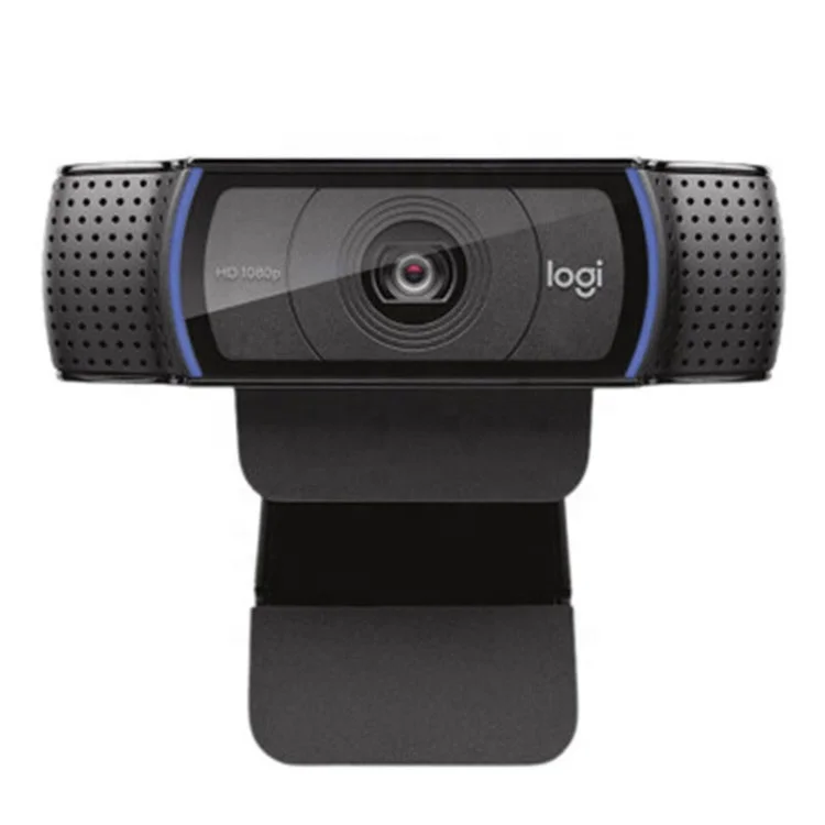 Оригинальная веб-камера Logitech C920 Pro HD, веб-камера 1080P для компьютера, настольного компьютера или ноутбука, веб-камера