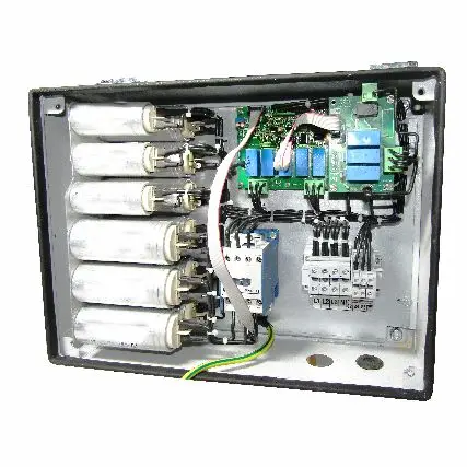 
Celec Commercial & Home Power Saver 240V 400 Amp. UL listed Electricity saver 7 kVAr panel 50-60HZ Power factor correction unit 
